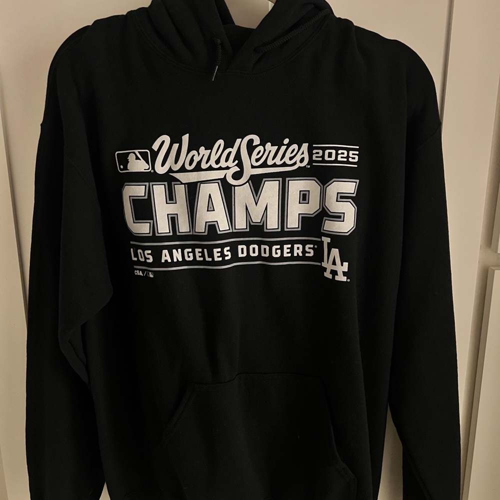 Black World Series Champs Hoodie